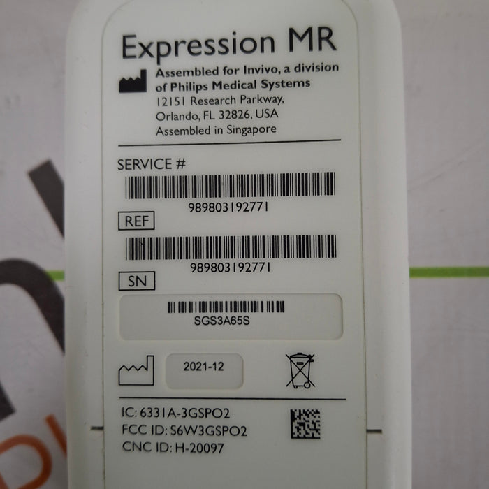 Philips Expression MRI SpO2  989803192771 Patient Module