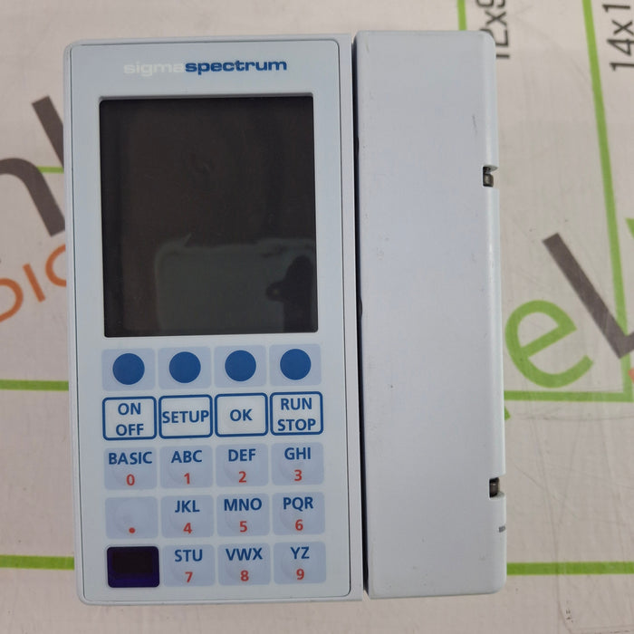 Baxter Sigma Spectrum w/Non Wireless or No Battery Infusion Pump