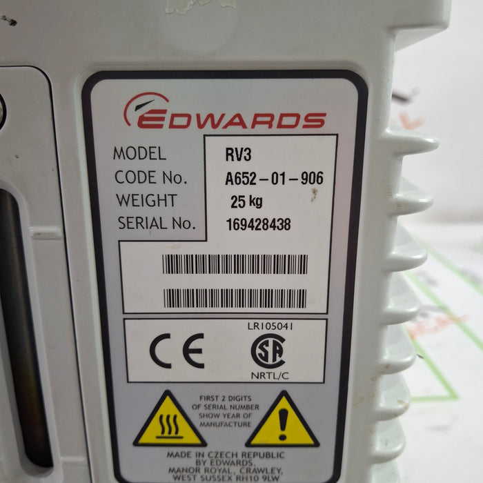Edwards Vacuum RV3 Vacuum Pump