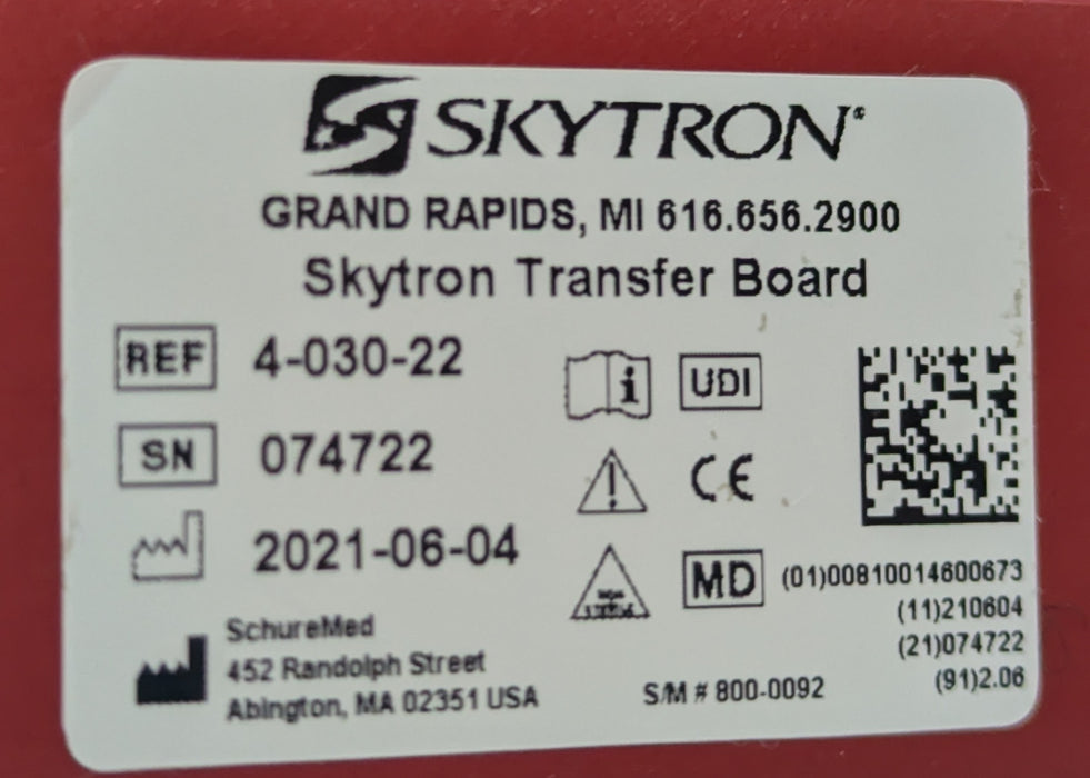 Skytron 04-030-22 Transfer Board