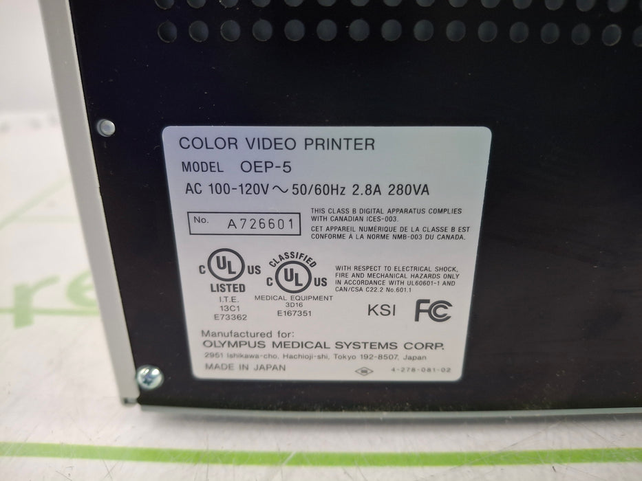 Olympus OEP-5 Color Video Printer