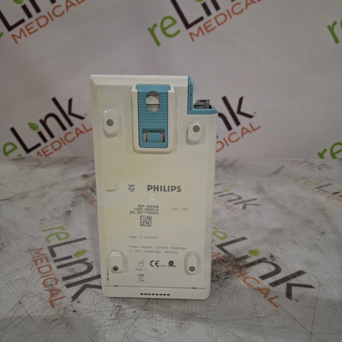Philips M3001A-A01 Fast SpO2, NIBP, ECG MMS Module