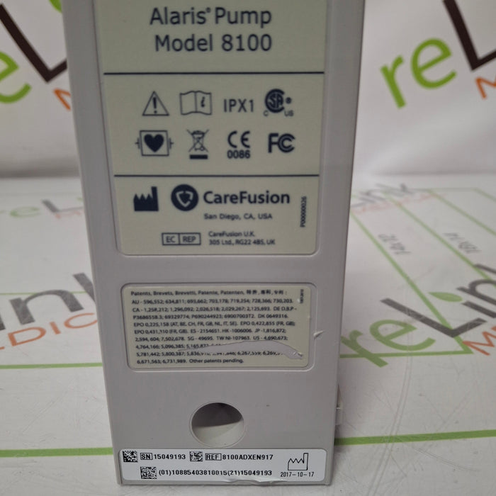CareFusion Alaris 8100 LVP Infusion Pump Module