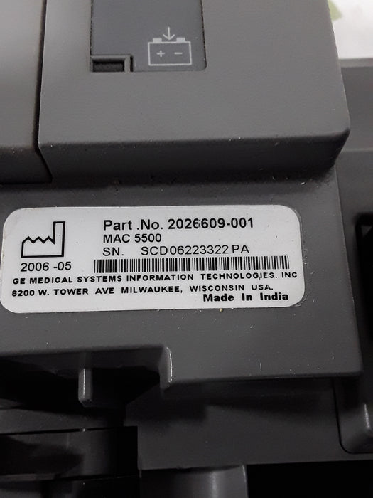 GE Healthcare MAC 5500 ECG without CAM Module