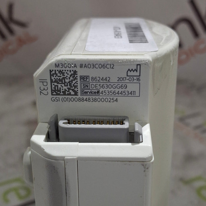 Philips M3001A-A03C06C12 Masimo SpO2, NIBP, 12 lead ECG, Temp, IBP MMS Module