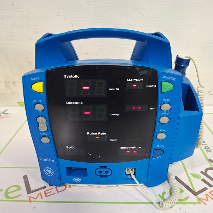 GE Healthcare Dinamap ProCare 400 Patient Monitor