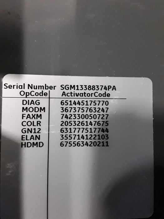 GE Healthcare MAC 5500 HD ECG with CAM Module