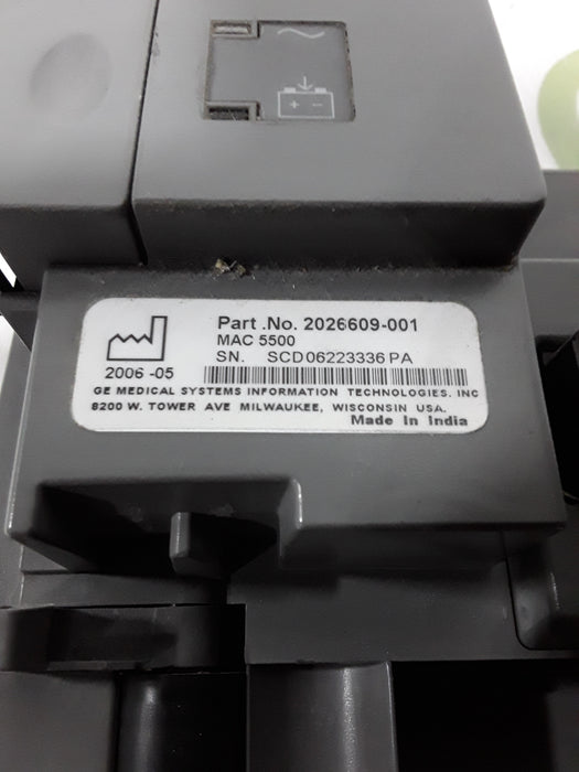 GE Healthcare MAC 5500 ECG with CAM Module