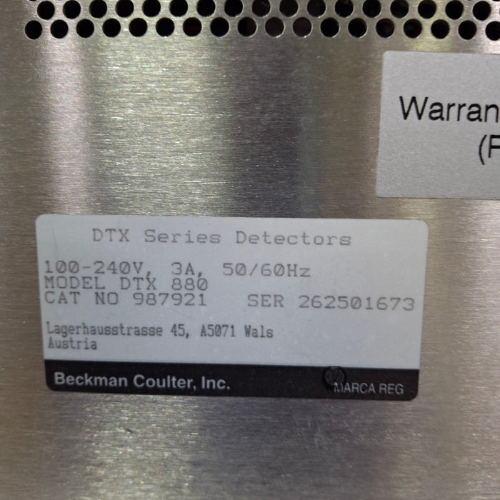 Beckman Coulter DTX 880 Multimode Detector