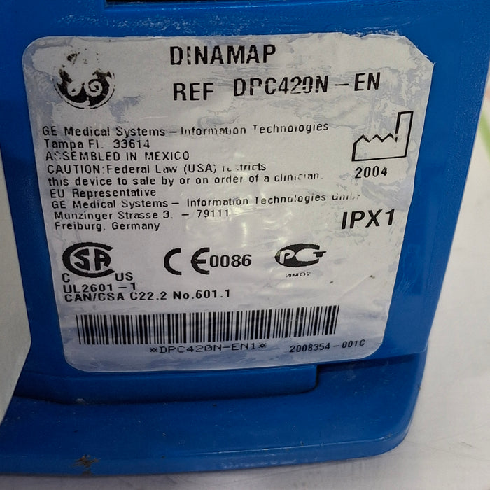 GE Healthcare Dinamap ProCare 420 Vital Signs Monitor