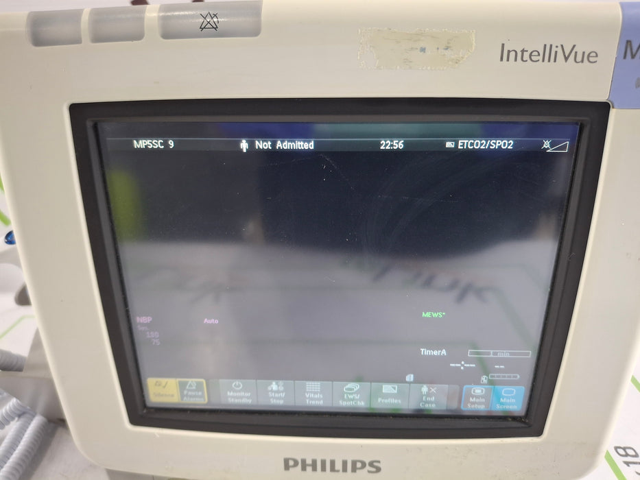 Philips IntelliVue MP5SC Fast SpO2, NIBP Spot Check Monitor