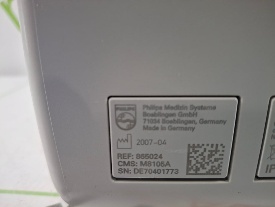 Philips IntelliVue MP5SC Fast SpO2, NIBP Spot Check Monitor