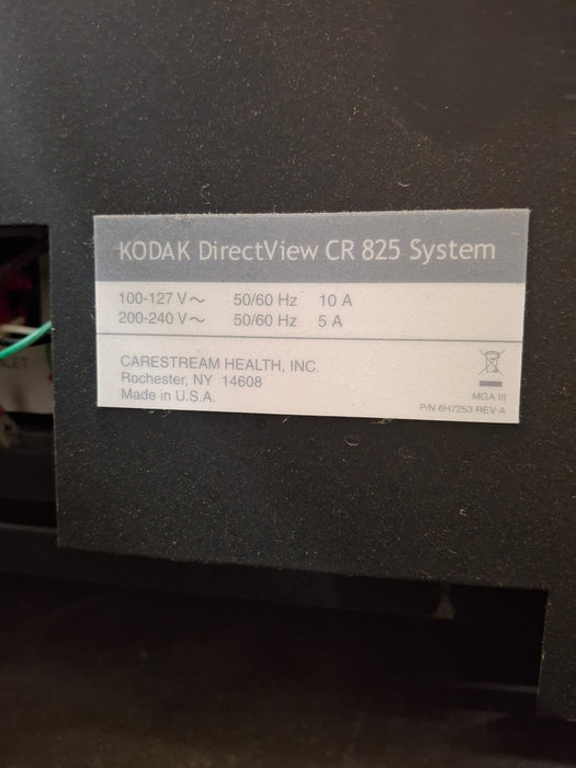 Kodak Directview CR825 CR Reader