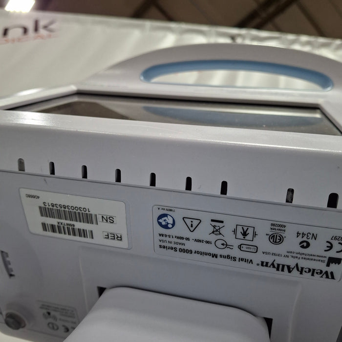 Welch Allyn Connex 6500 65MTXX - Masimo SpO2, SureTemp Vital Signs Monitor