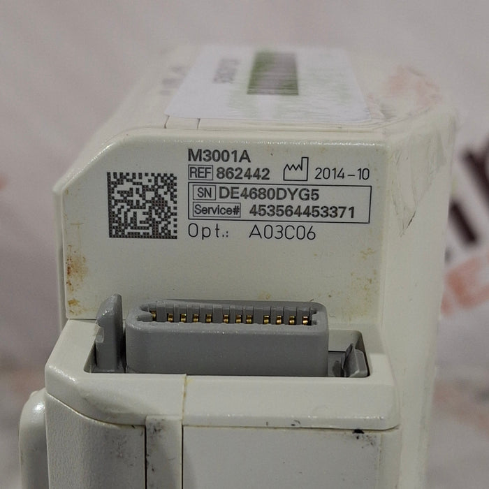 Philips M3001A-A03C06 Masimo SpO2, NIBP, ECG, Temp, IBP MMS Module
