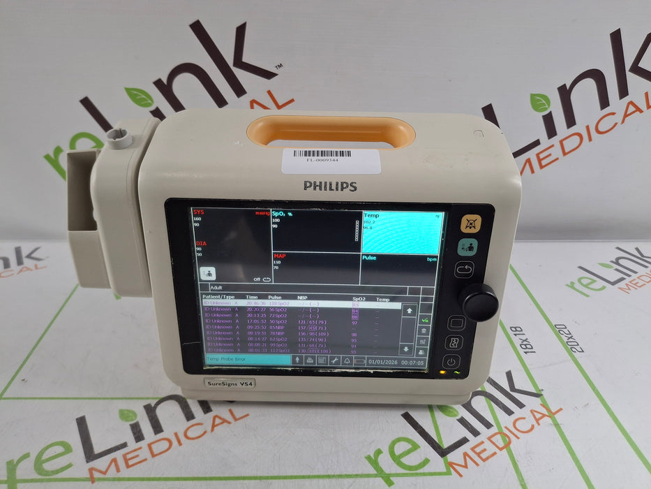 Philips SureSigns VS4 Vital Signs Monitor