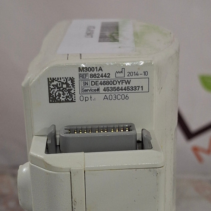 Philips M3001A-A03C06 Masimo SpO2, NIBP, ECG, Temp, IBP MMS Module
