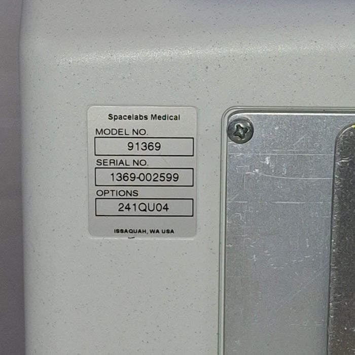 Spacelabs Healthcare Ultraview SL 91369 Monitor