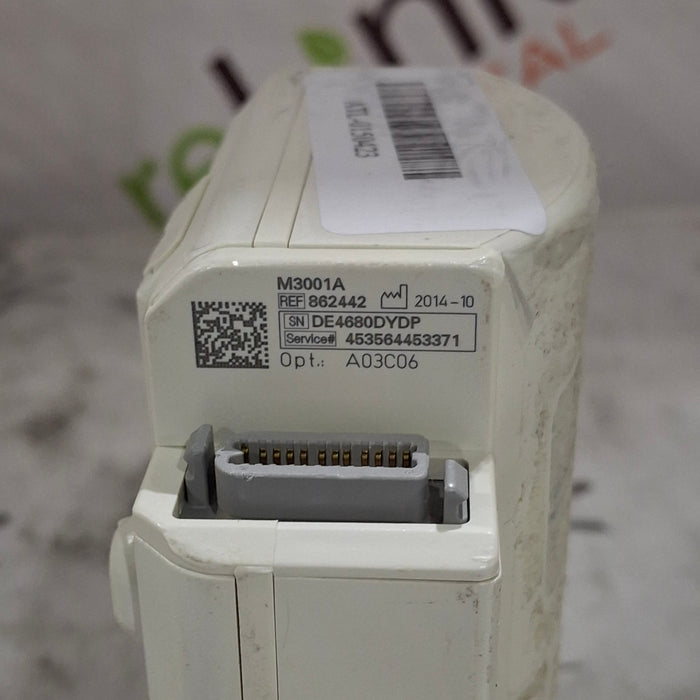 Philips M3001A-A03C06 Masimo SpO2, NIBP, ECG, Temp, IBP MMS Module