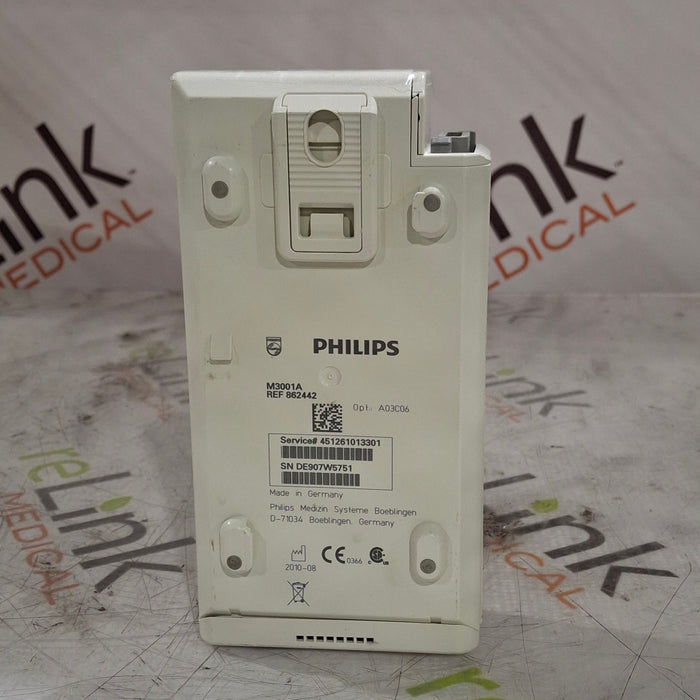 Philips M3001A-A03C06 Masimo SpO2, NIBP, ECG, Temp, IBP MMS Module