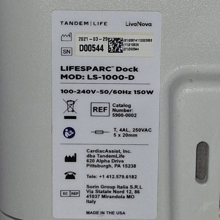 LivaNova PLC LifeSparc LS-1000 Circulatory Support System