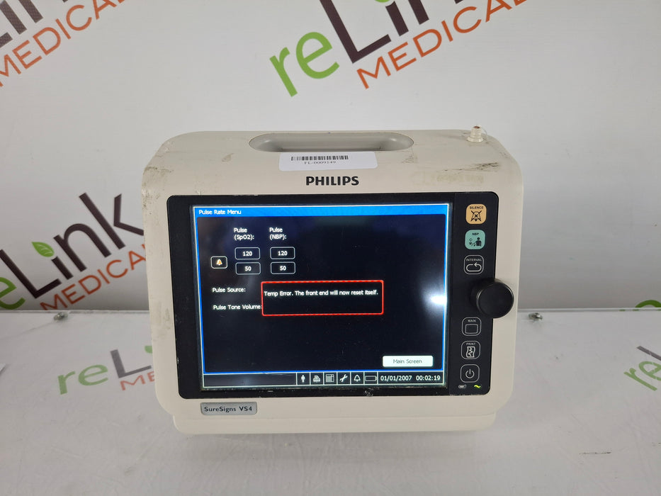 Philips SureSigns VS4 Vital Signs Monitor