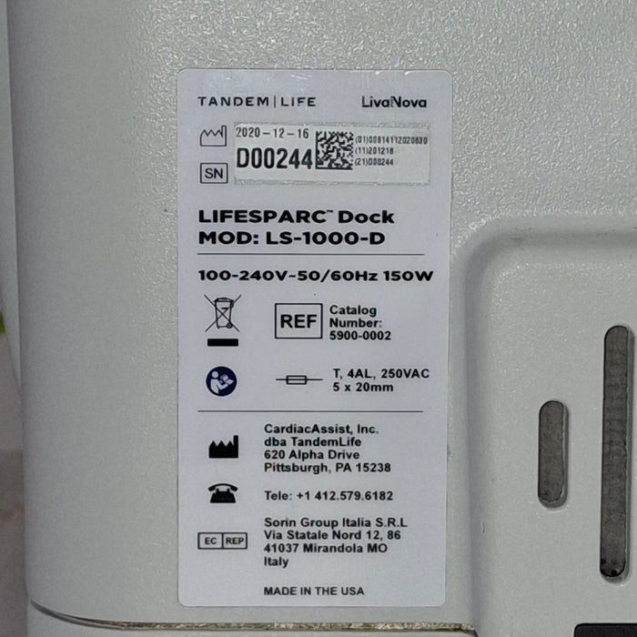 LivaNova PLC LifeSparc LS-1000 Circulatory Support System