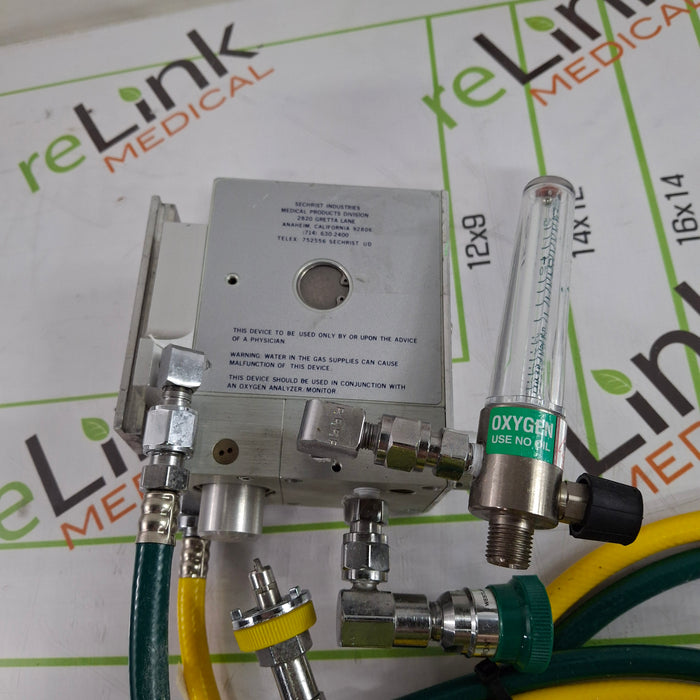 Sechrist 3500HL Air-Oxygen Mixer