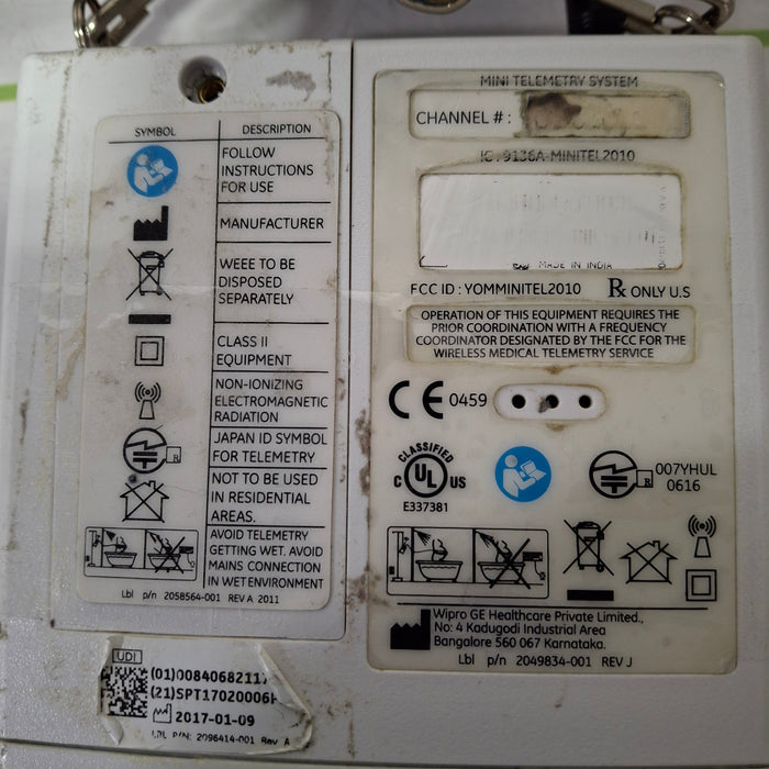 GE Healthcare 9136A-Minitel 2010 Mini Telemetry System