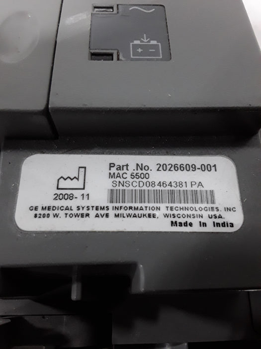 GE Healthcare MAC 5500 ECG without CAM Module