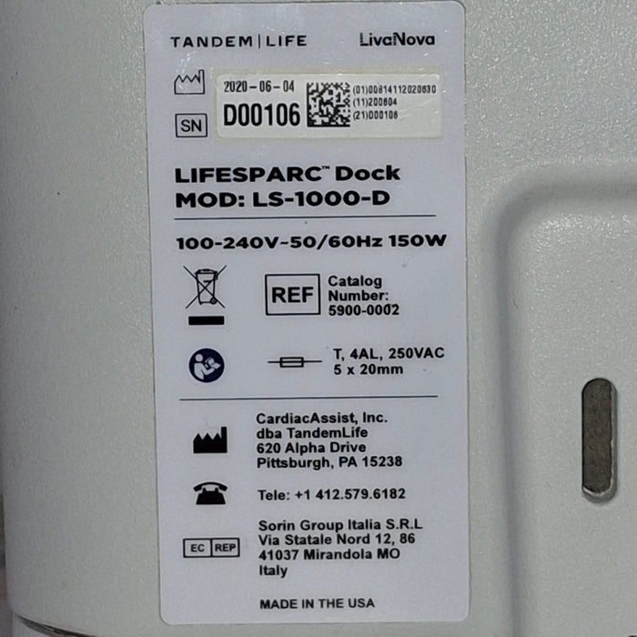 LivaNova PLC LifeSparc LS-1000 Circulatory Support System