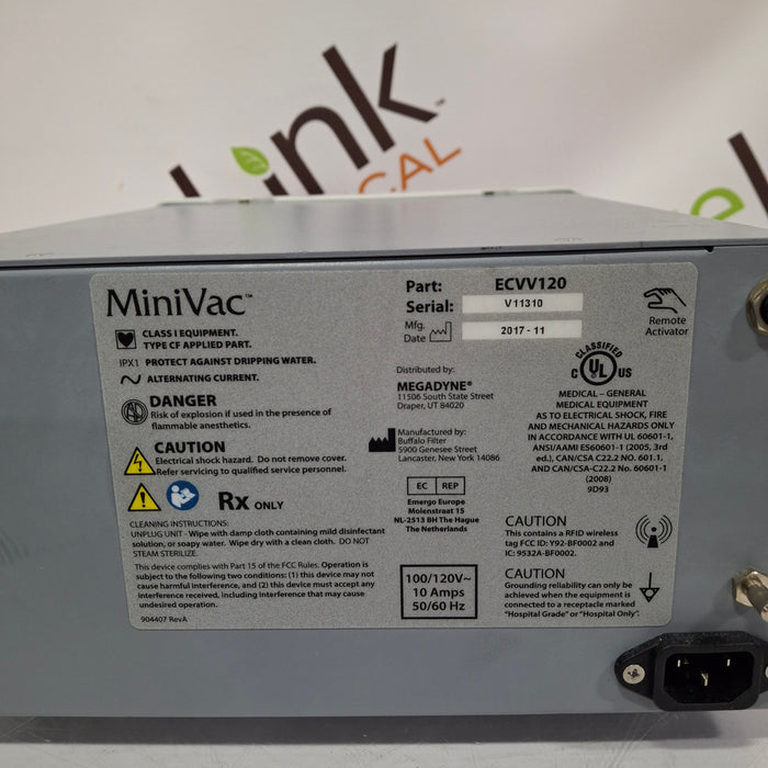 Megadyne MiniVac Surgical Smoke Evacuator