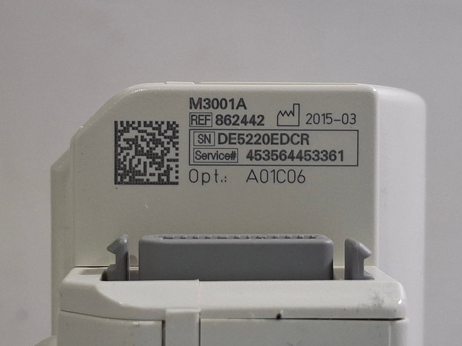 Philips M3001A-A01C06 Fast SpO2, NIBP, ECG, Temp, IBP MMS Module