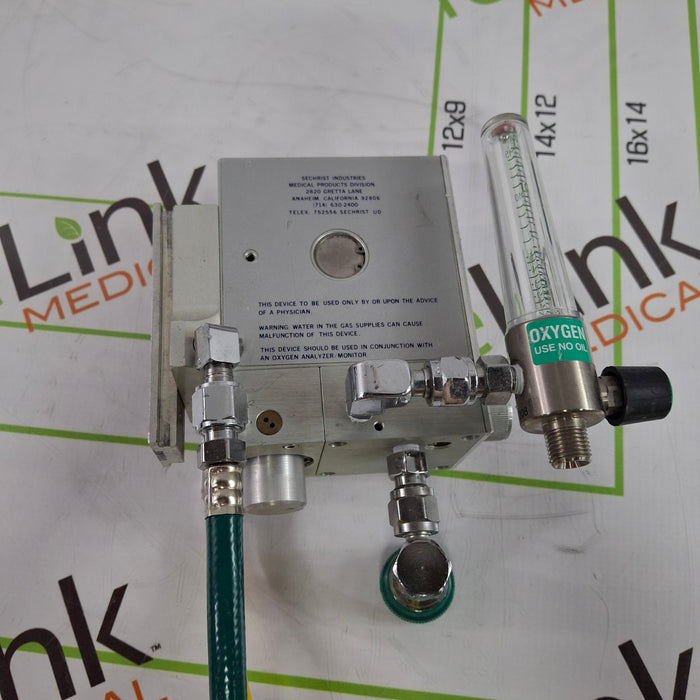 Sechrist 3500HL Air-Oxygen Mixer