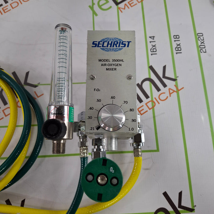 Sechrist 3500HL Air-Oxygen Mixer