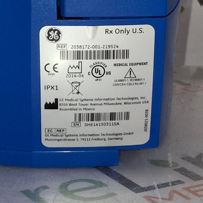 GE Healthcare Dinamap V100 - NIBP, SpO2, Temp Vital Signs Monitor