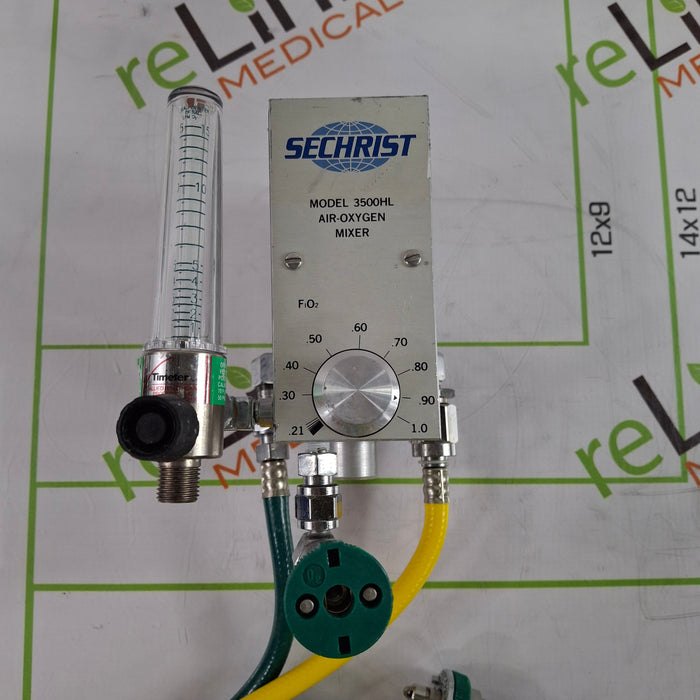 Sechrist 3500HL Air-Oxygen Mixer
