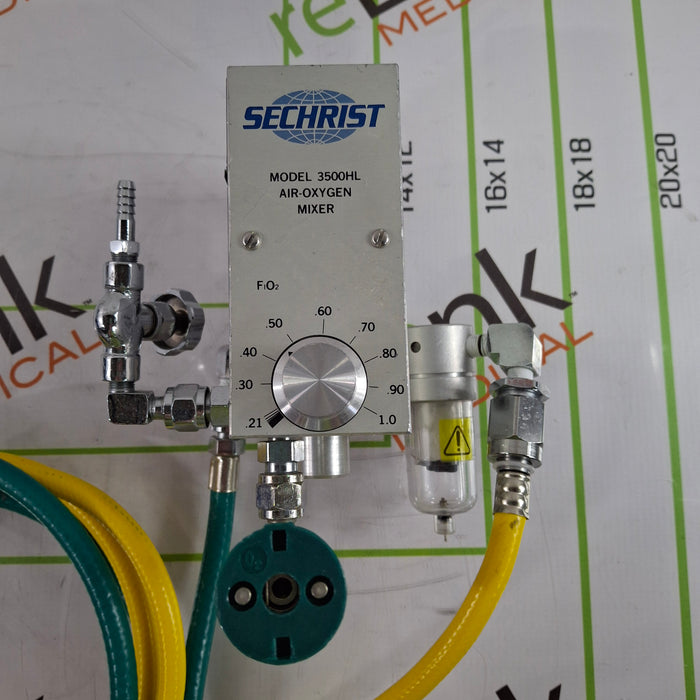 Sechrist 3500HL Air-Oxygen Mixer