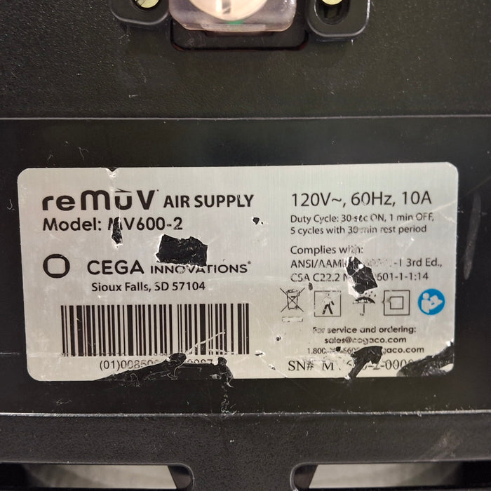 CEGA Innovations reMuV Air Supply Pump