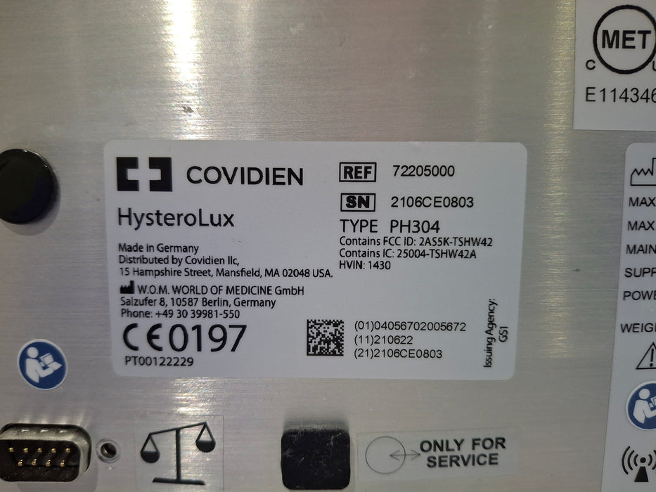 Covidien HysteroLux Fluid Management System