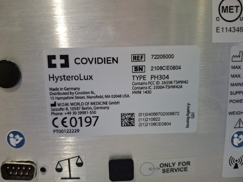 Covidien HysteroLux Fluid Management System
