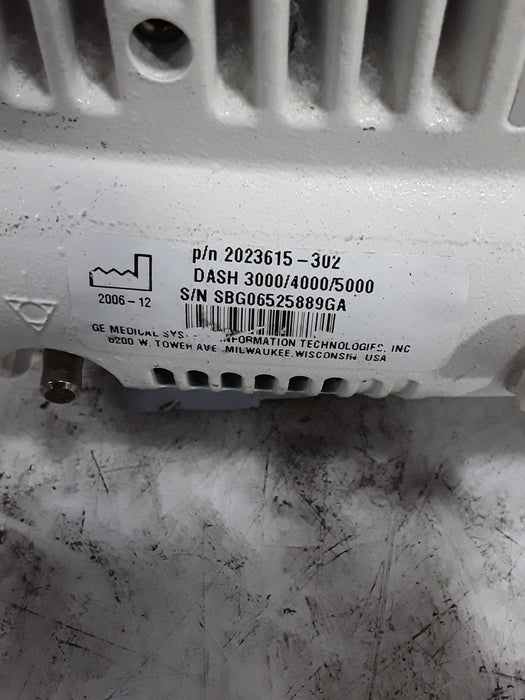 GE Healthcare Dash 5000 - Masimo SpO2 Patient Monitor