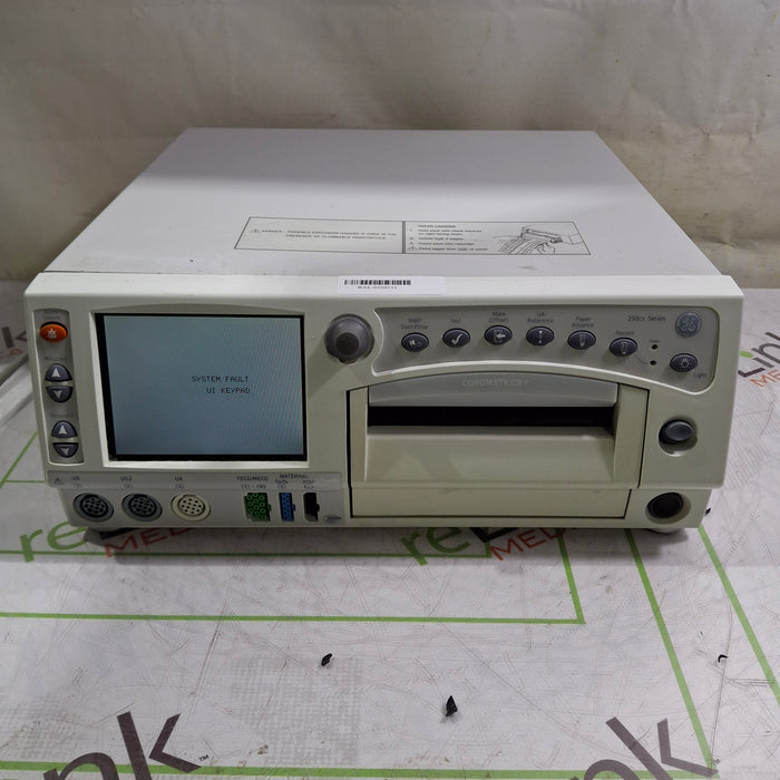 GE Healthcare Corometrics 250cx Series Model 259cx-a Fetal Monitor