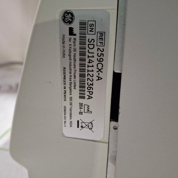 GE Healthcare Corometrics 250cx Series Model 259cx-a Fetal Monitor