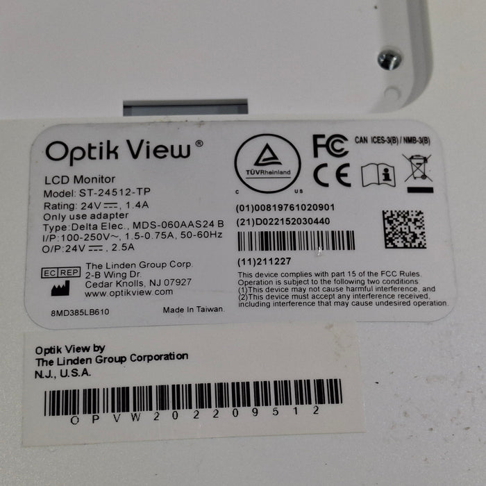 Diva Laboratories Optik View LCD Monitor