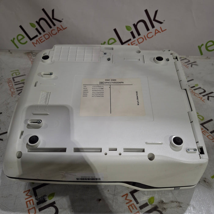 GE Healthcare MAC 2000 ECG