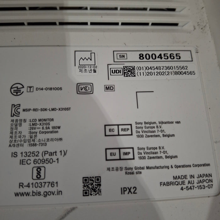 Sony LMD-X310S 31" 4K LCD Display