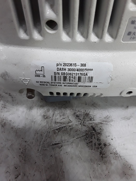 GE Healthcare Dash 5000 - Masimo SpO2 Patient Monitor