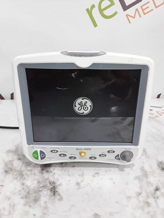 GE Healthcare Dash 5000 - GE/Nellcor SpO2 Patient Monitor