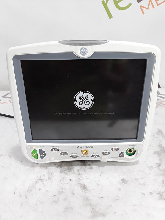 GE Healthcare Dash 5000 - Masimo SpO2 Patient Monitor